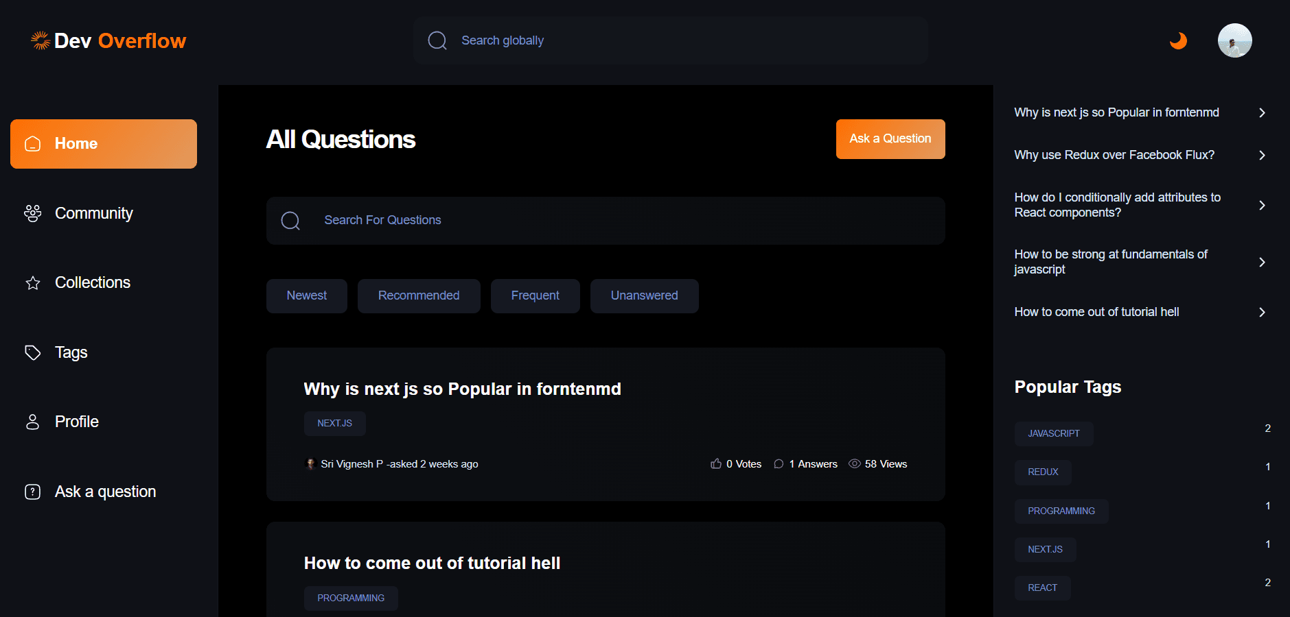 Full Stack Stack Overflow Clone With NextJs 14